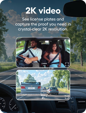 Nexar beam2 basic Subscription + Rear Camera bundle