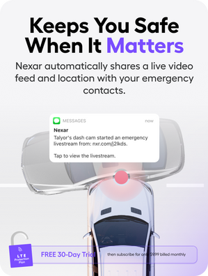 Nexar Beam2 + Rear Camera