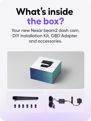 Nexar Beam2 + Rear Camera