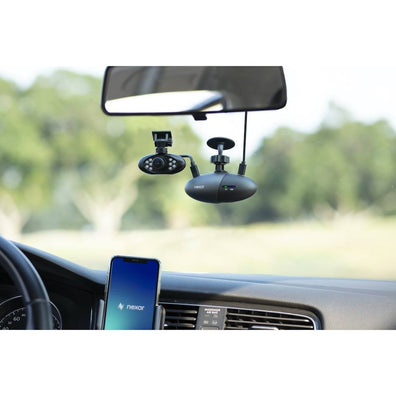 Dash Cam Powered by Nexar, Cloud Storage for Video Clips 32GB SD Card  Included